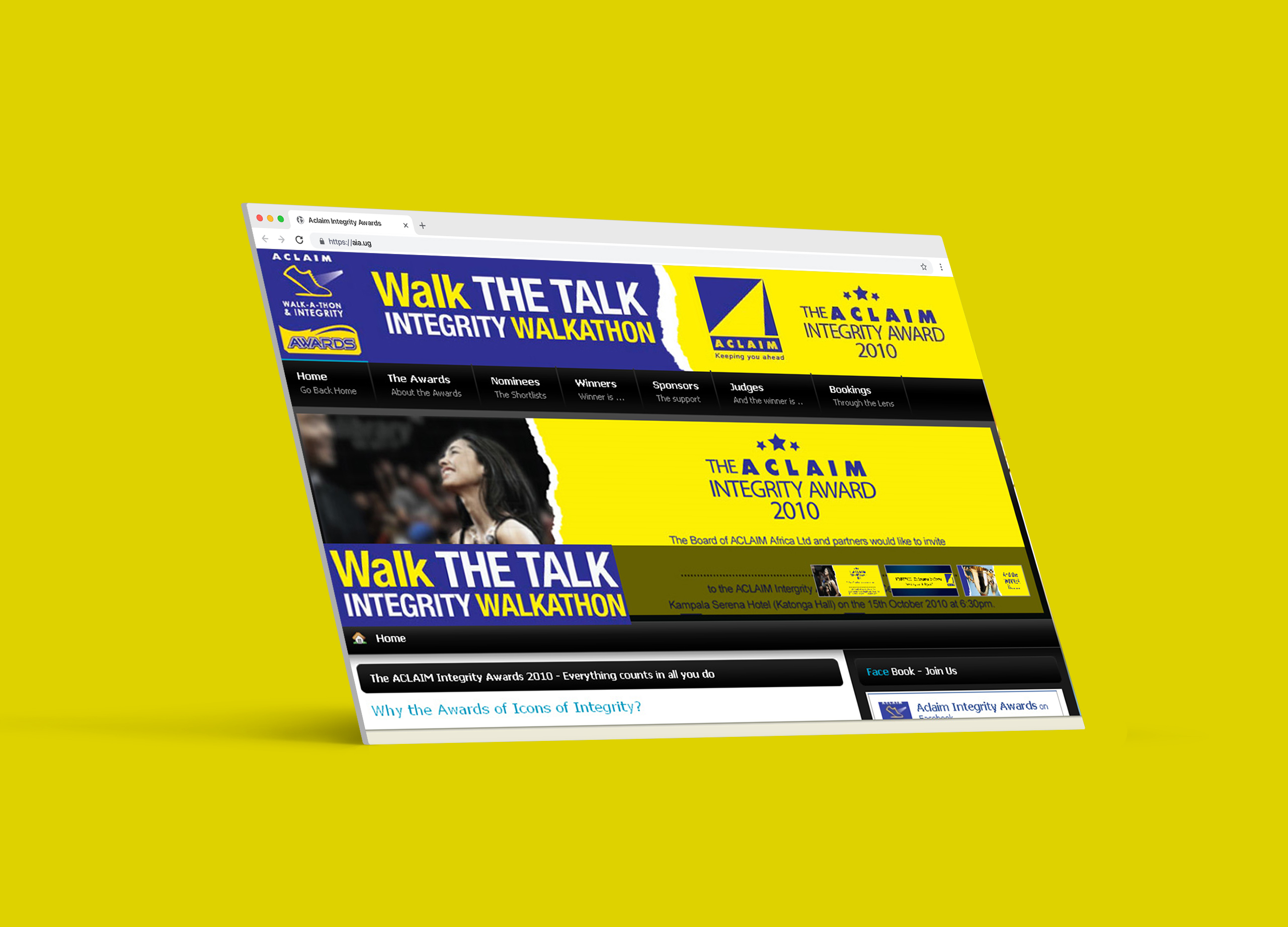 Aclaim Integrity Awards 2010